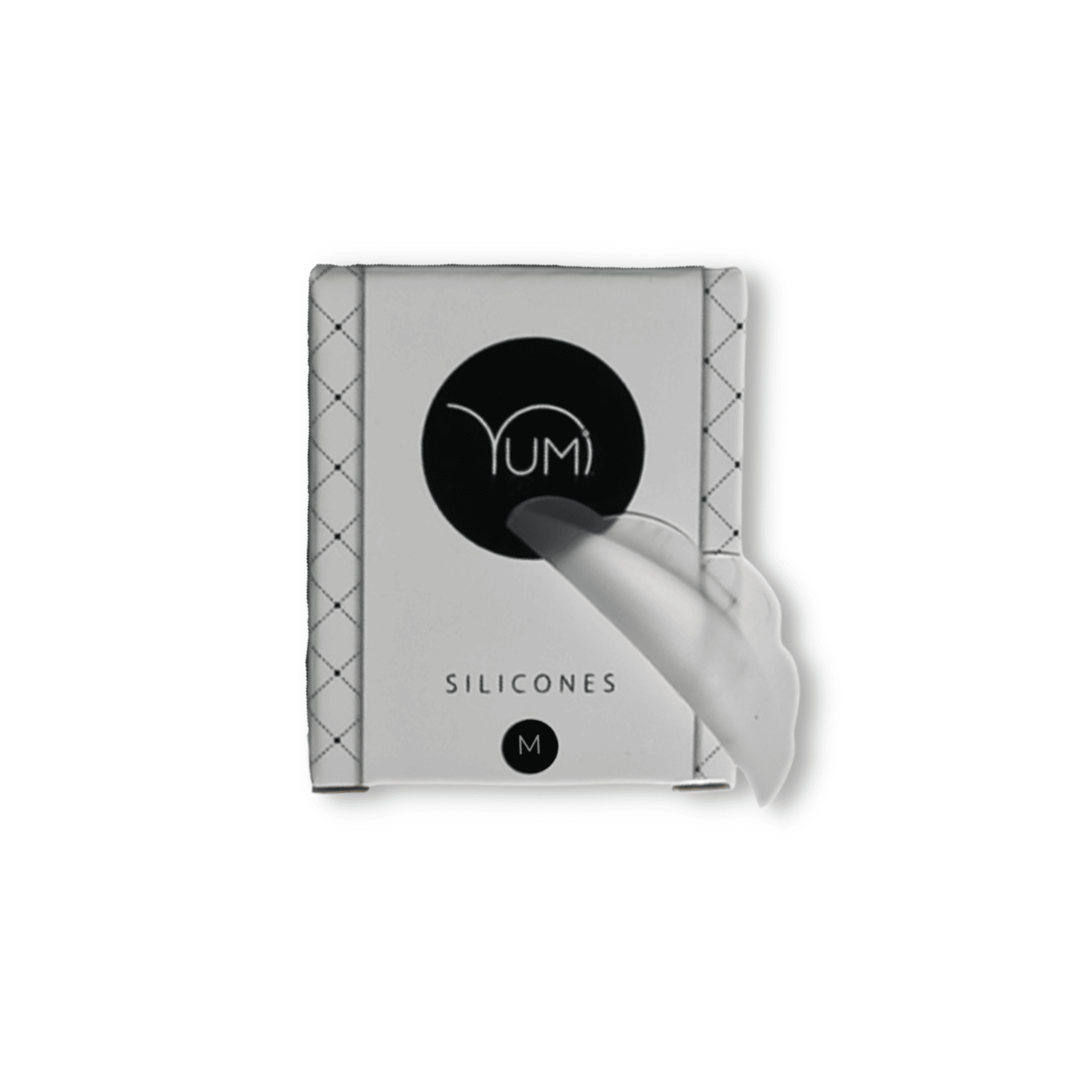 Yumi Lashes silicon shields for eyelash extensions, medium size, flexible and reusable eye protection for lash application.