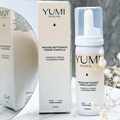 Yumi Skincare Chantilly Facial Cleansing Foam in 50ml bottle, gentle foaming cleanser for clean, refreshed skin