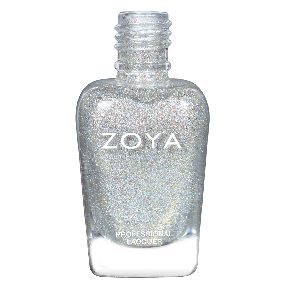 Zoya Alicia nail polish bottle with vibrant pink color, showcasing the Zoya brand and sleek packaging.