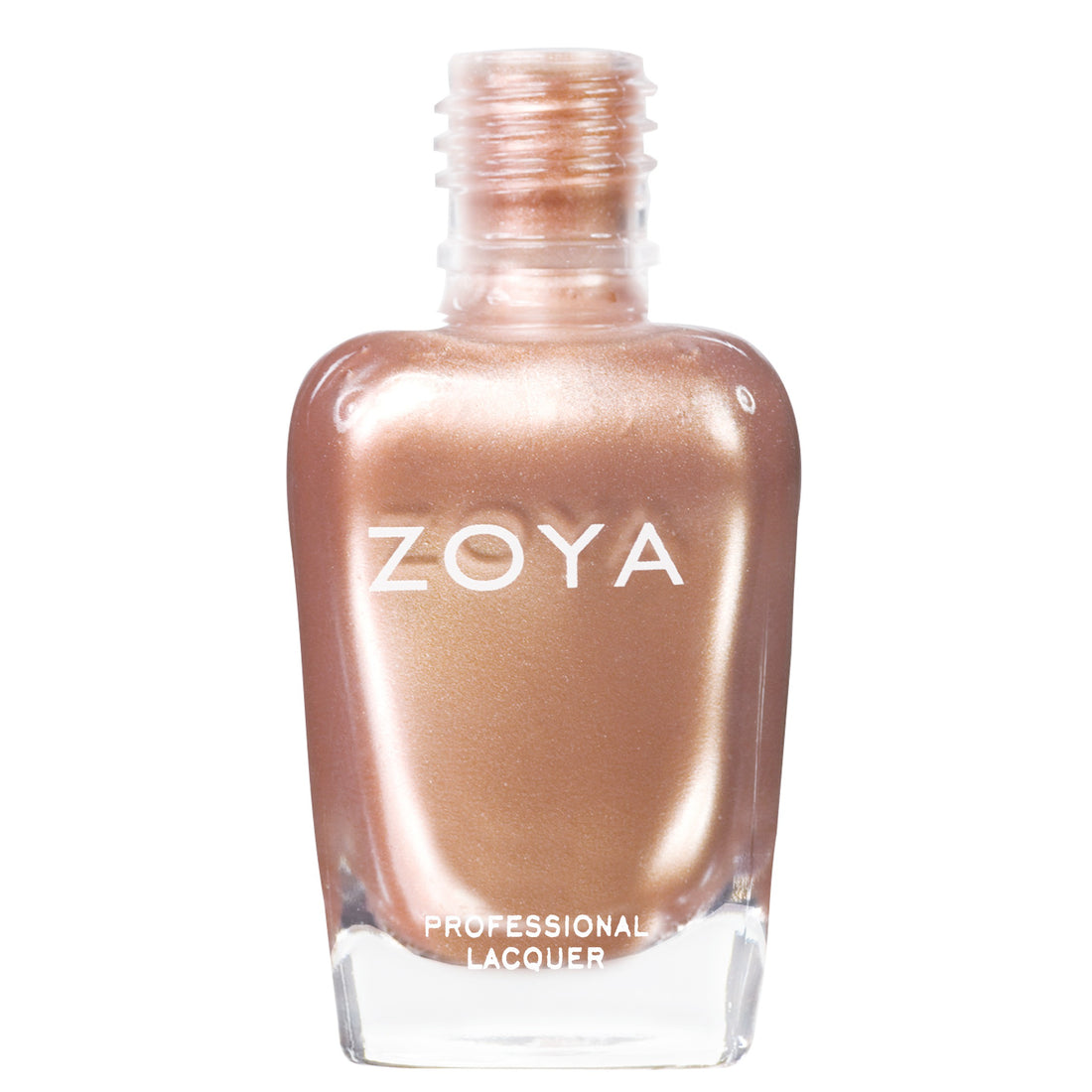 Zoya Austine nail polish bottle showing a sleek design with the nail polish shade visible in a clear glass bottle