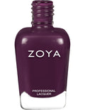 Zoya Bentley nail polish bottle from Zoya nail polishes collection, with a sleek design and deep, rich color visible in the image.