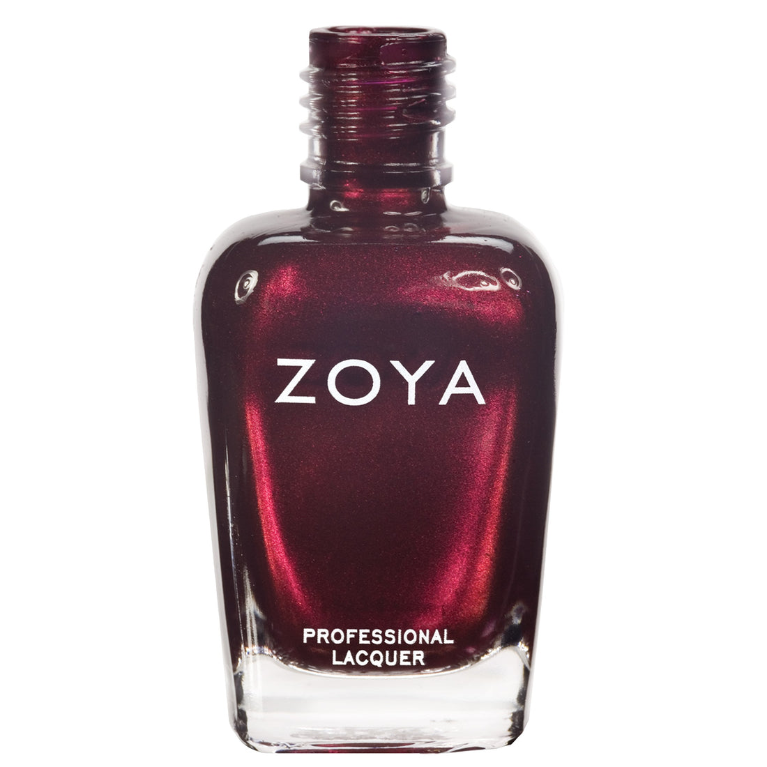 Zoya Blair nail polish bottle with vibrant teal color, showcasing the Zoya nail polish product on a white background.