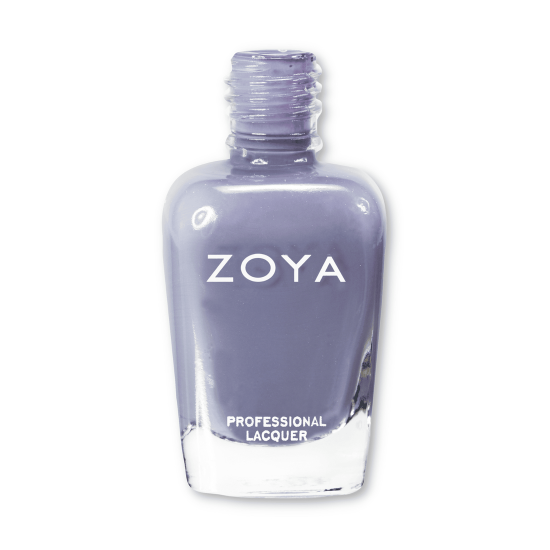 Zoya Caitlin nail polish bottle with vibrant turquoise shade and sleek design, featuring the Zoya logo on the cap.