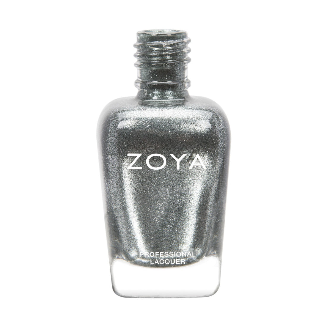 Zoya Cassedy nail polish bottle from Zoya's nail polish collection, featuring a sleek design and vibrant color.