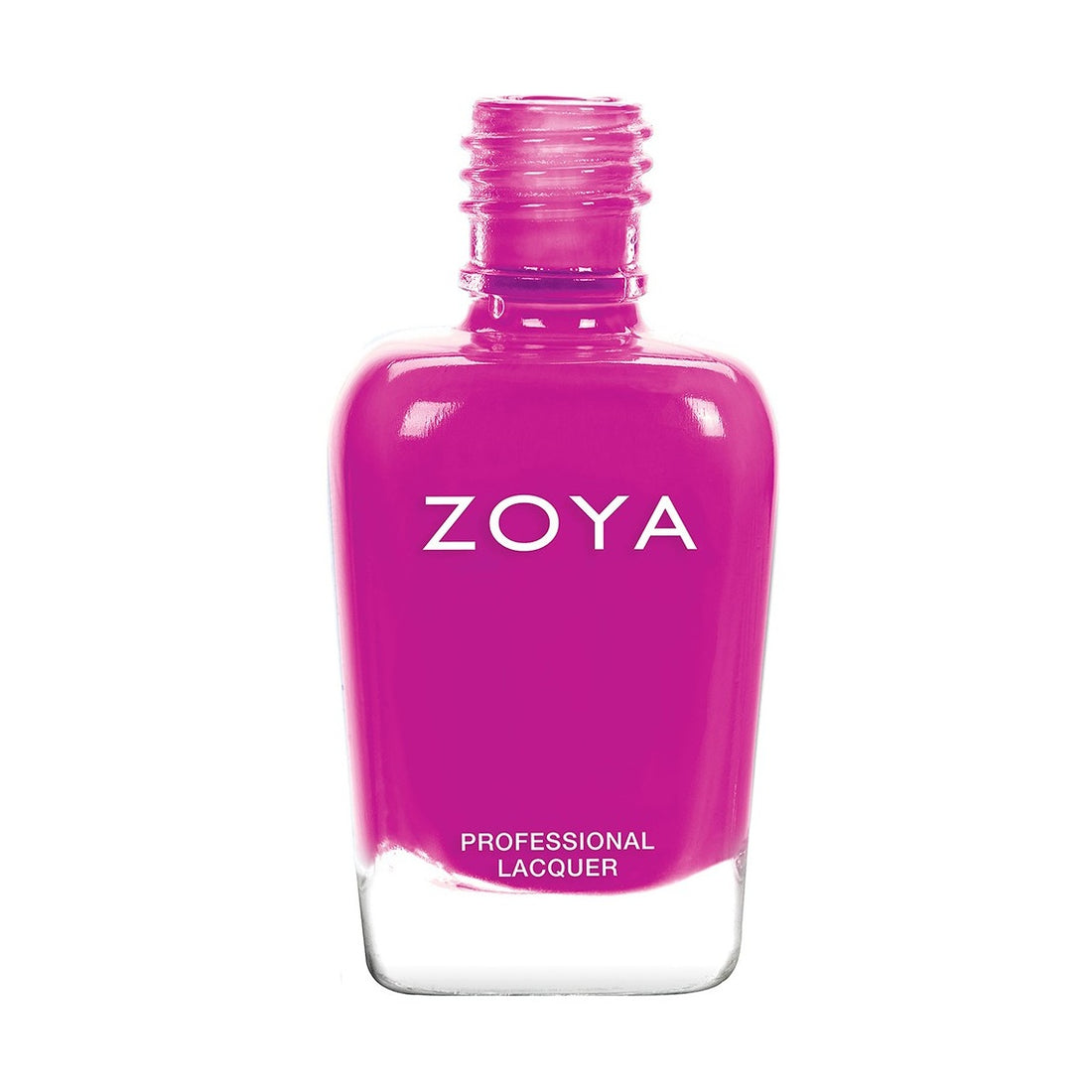 Zoya Charisma nail polish bottle from Zoya, showcasing the elegant packaging and vibrant nail polish color.