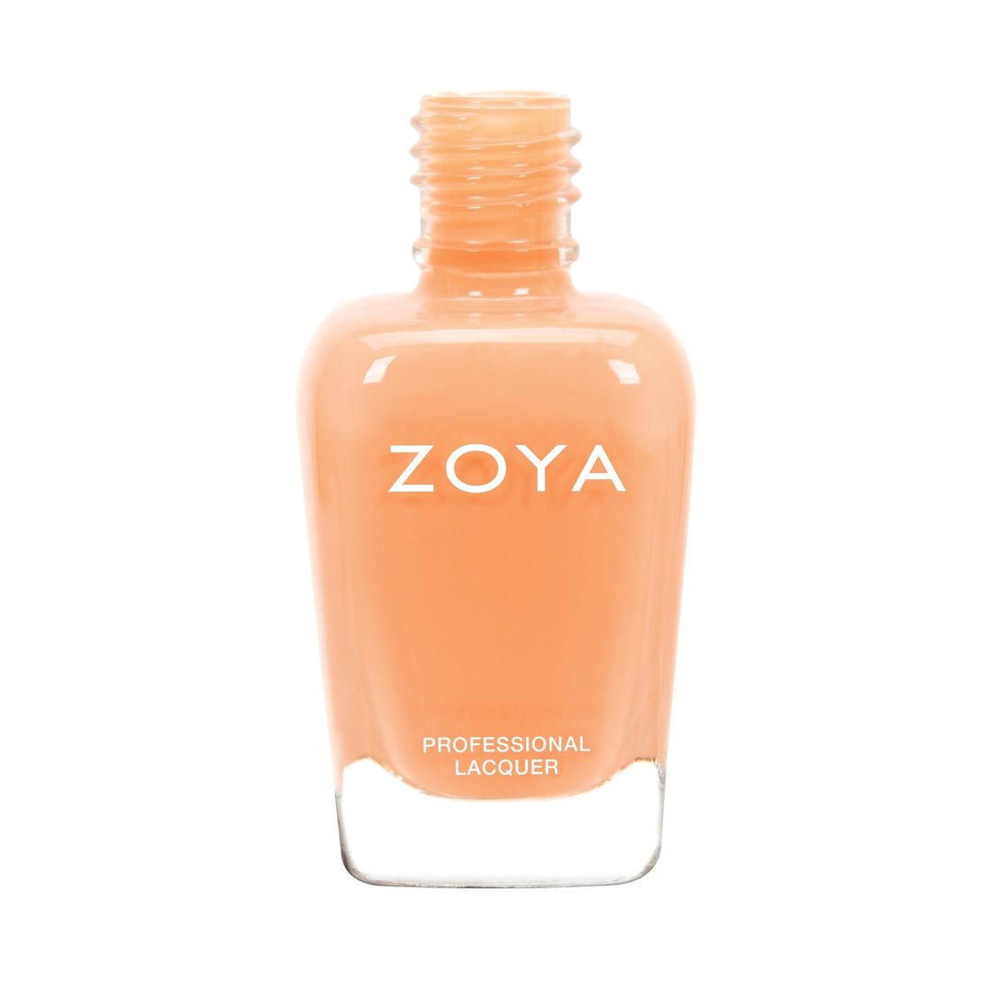 Zoya Cole nail polish bottle with pastel lavender color and brand logo on the label, displayed upright.