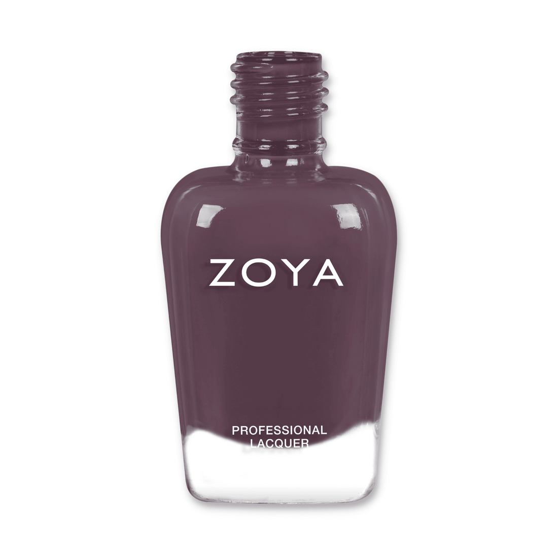 Zoya Constance nail polish bottle with deep blue color and sleek black cap, showcasing the Zoya brand and product label.