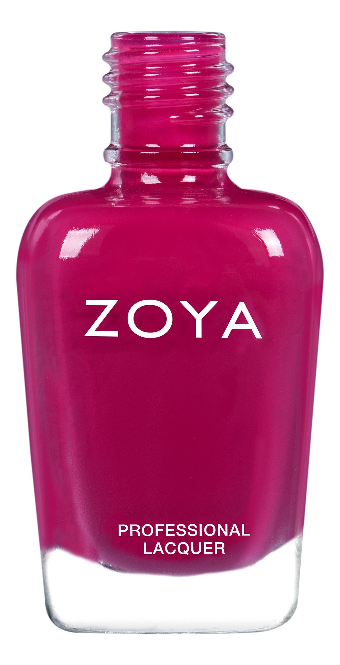 Zoya Donnie nail polish bottle with a sleek design, displayed on a white background, showcasing the Zoya brand and polish color.