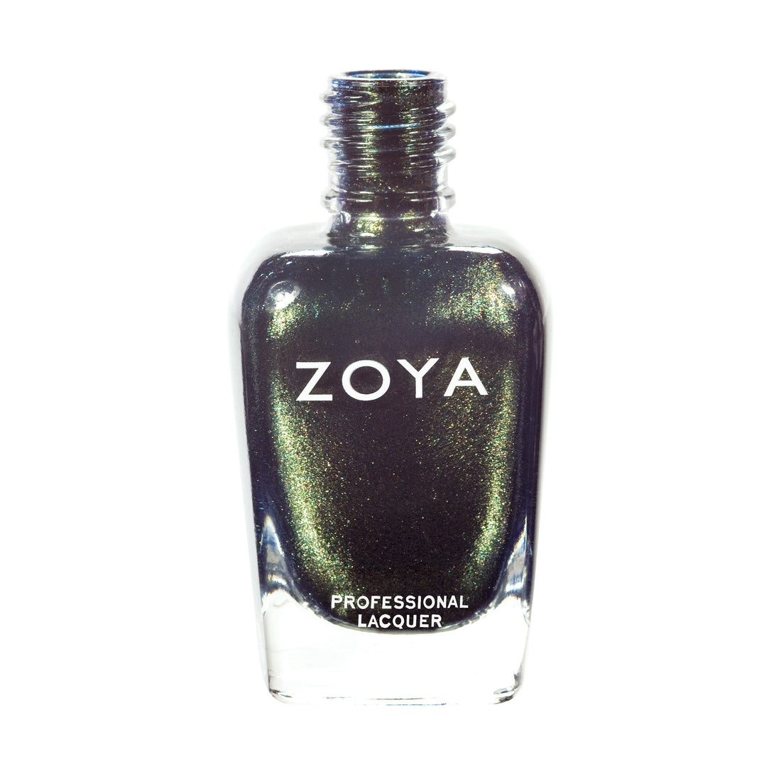 Zoya Edyta nail polish bottle with a sleek design, showcasing the Zoya brand and the Edyta shade color.