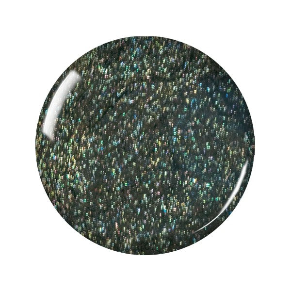 Close-up of Zoya Edyta nail polish bottle with the polish's vibrant color visible and the brand name on the label.