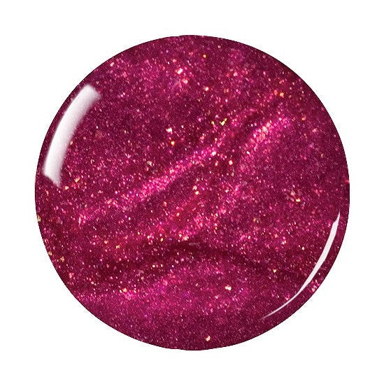 Zoya Evangeline nail polish bottle with pink and purple gradient label and black cap, showcasing the Zoya brand.