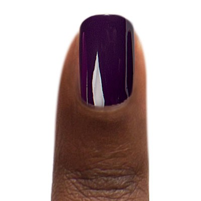 Zoya Gabi nail polish bottle with dark mauve shade, showcasing the Zoya brand and sleek packaging.