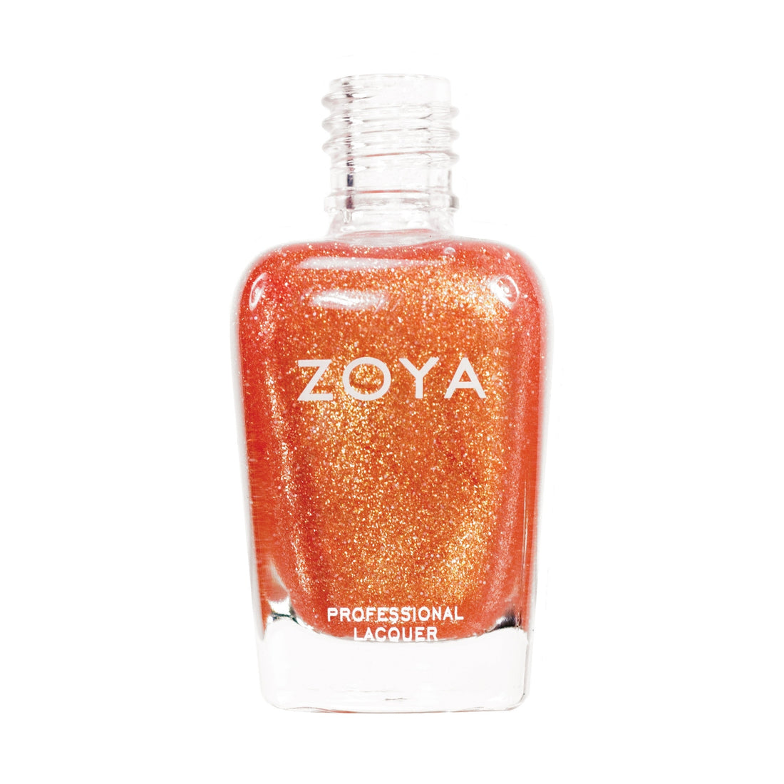 Zoya Gabrielle nail polish bottle in a sleek design, showcasing vibrant nail polish color for manicures and nail art.