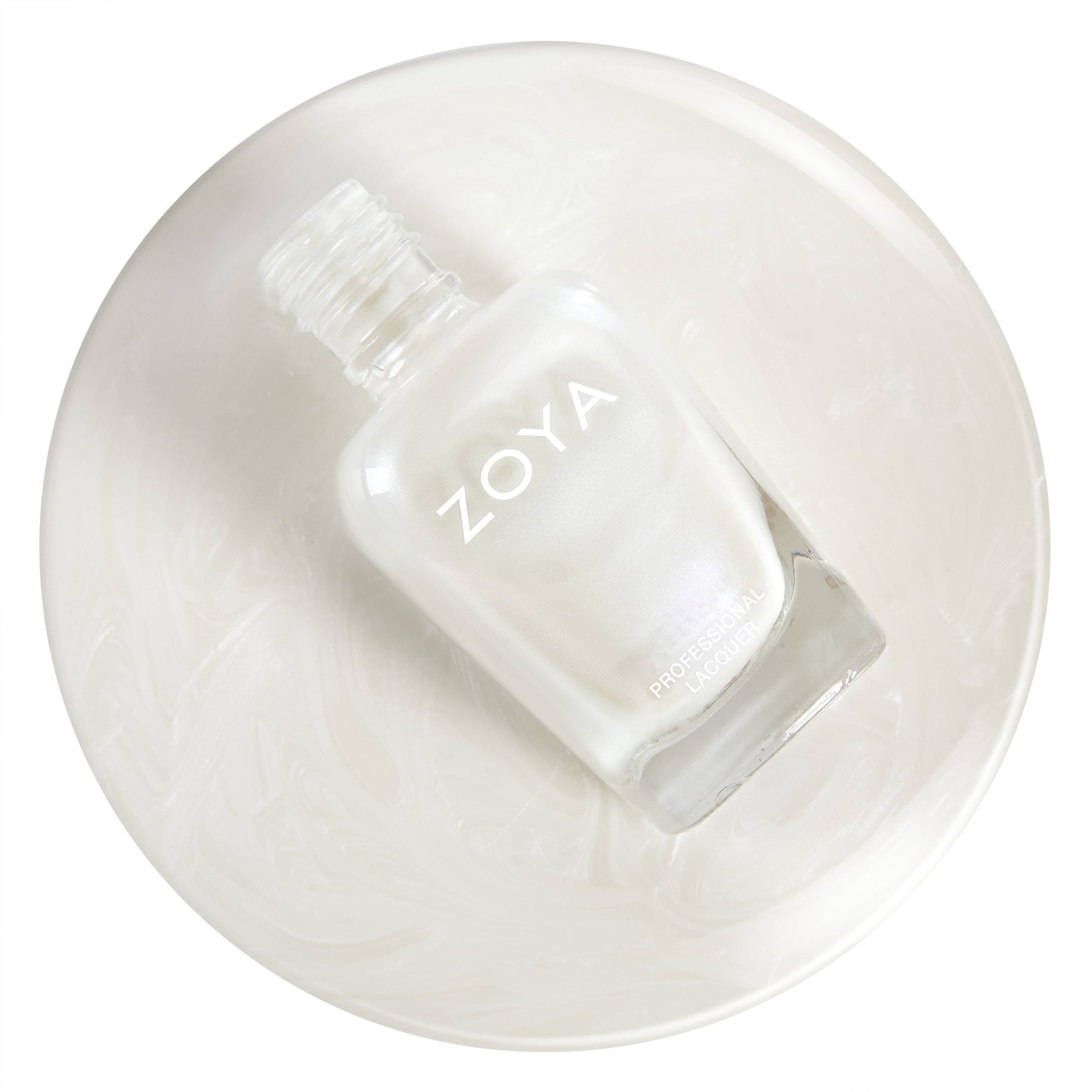 Zoya Genesis nail polishes collection featuring a variety of vibrant and pastel shades in sleek bottles.