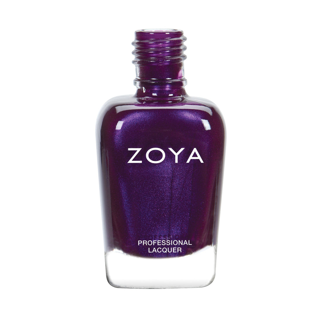 Zoya Giada nail polish bottle from Zoya, showcasing a sleek design and vibrant green shade in a close-up shot.