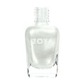 Zoya Ginessa nail polish bottle showcasing the vibrant, shimmering pink color and sleek Zoya branding.