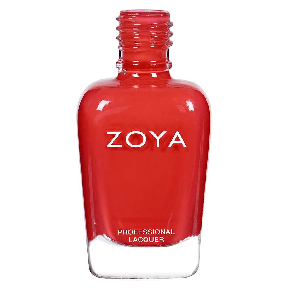 Zoya Haley nail polish bottle from Zoya nail polishes collection with a sleek design and vibrant color.