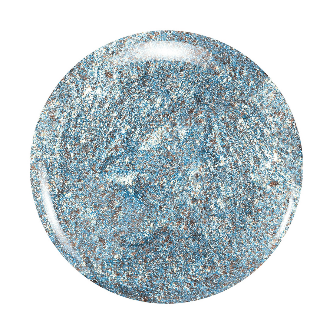 Zoya Hazel nail polish bottle with a sleek black cap and clear glass showing the hazel-colored polish inside.
