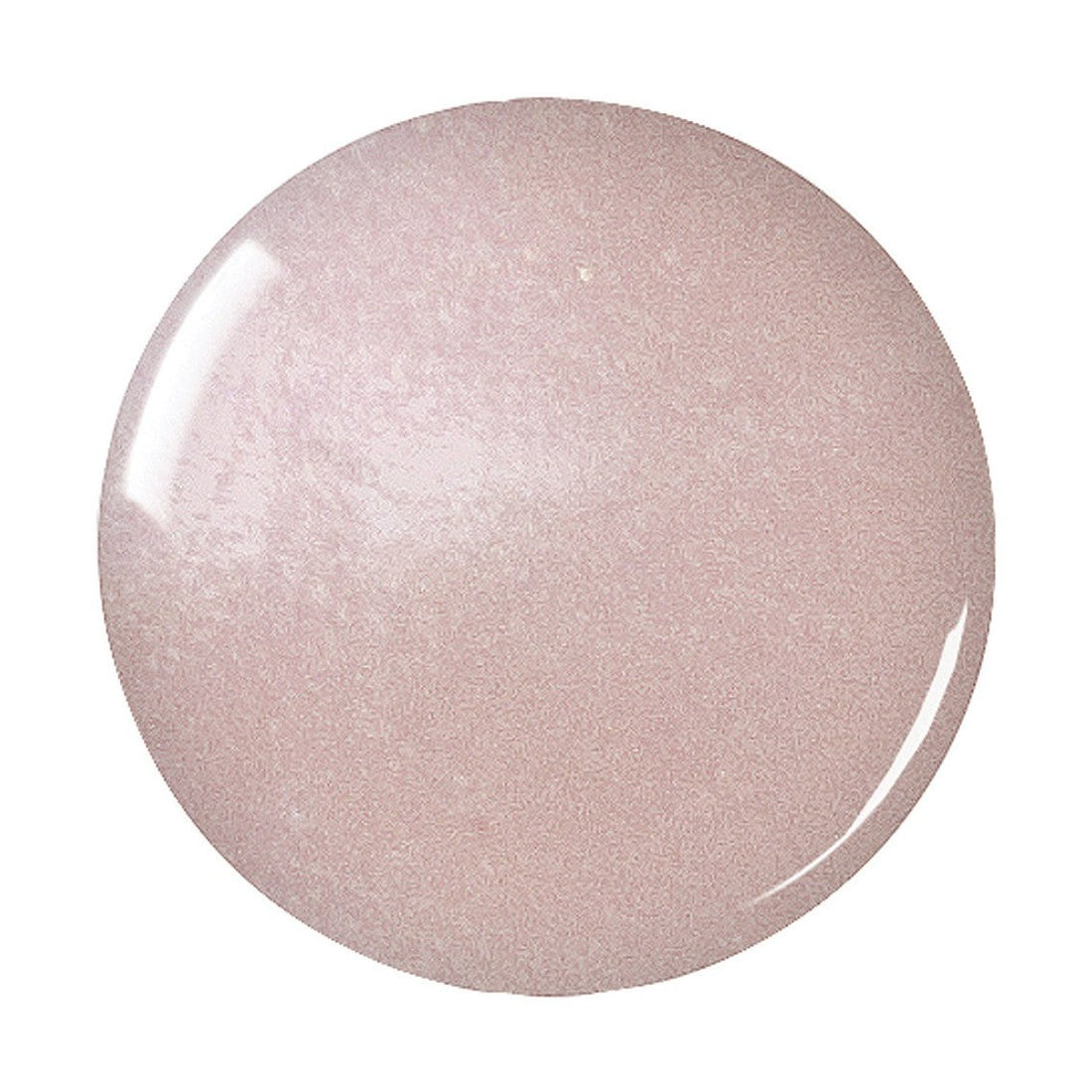 Zoya Hermina nail polish bottle with purple-colored cap and clear glass showing the light lavender polish inside.