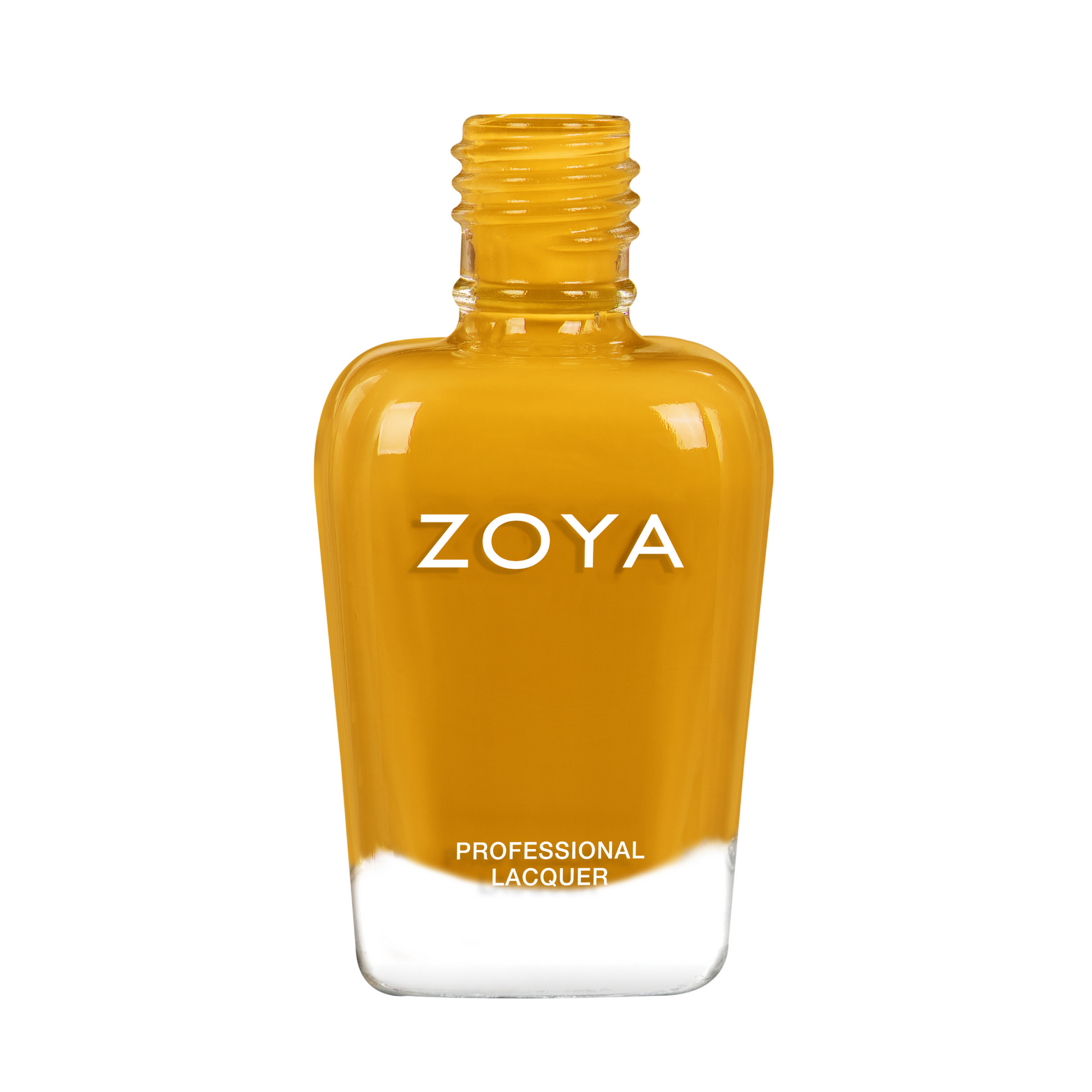 Zoya Honey nail polish bottle with a smooth, honey-colored finish, showcasing the Zoya brand on the label.