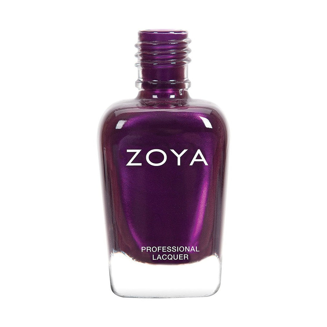 Zoya Hope nail polish bottle from Zoya nail polishes collection, featuring a sleek design and vibrant color.