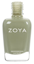 Zoya Ireland nail polish bottle with vibrant turquoise color, showcasing the Zoya brand and product label.