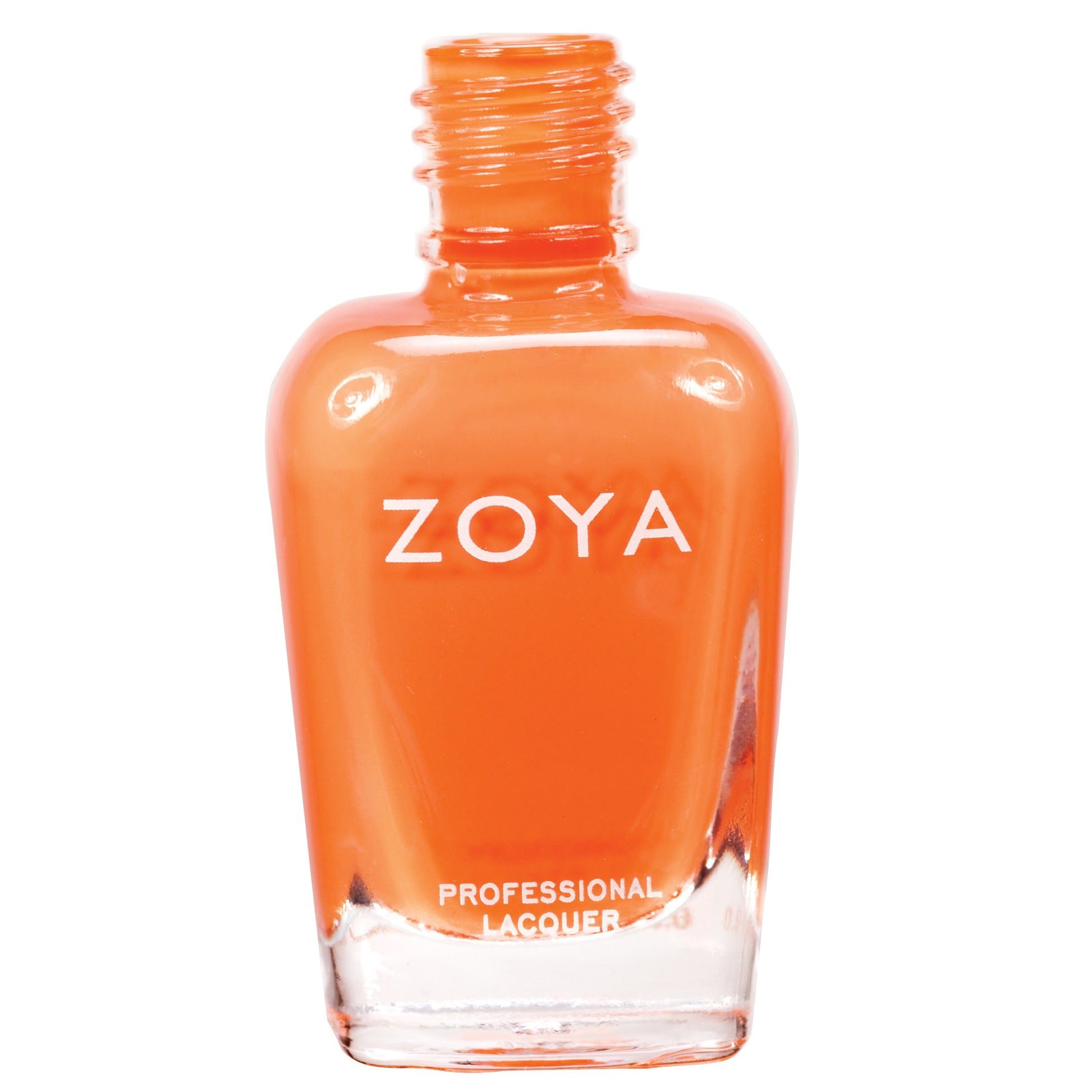 Zoya Jancyn nail polish bottle from Zoya's nail polish collection, featuring a sleek design and vibrant color.