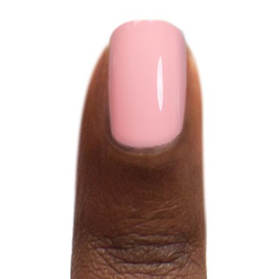 Close-up of Zoya Joey nail polish bottle showing vibrant pink color and sleek design.