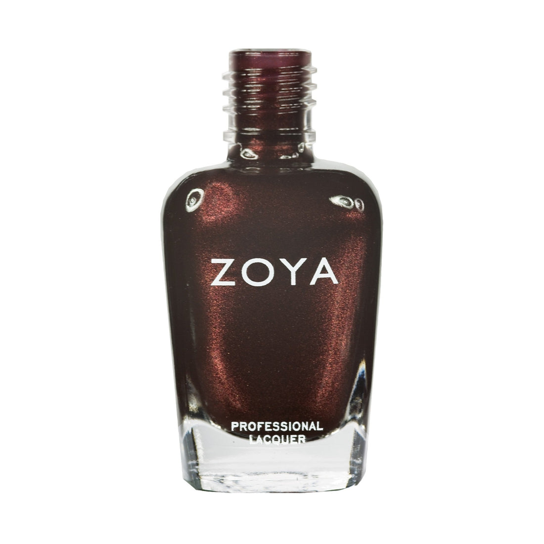 Zoya Kalista nail polish bottle from Zoya's nail polish collection, featuring a sleek design and vibrant color.