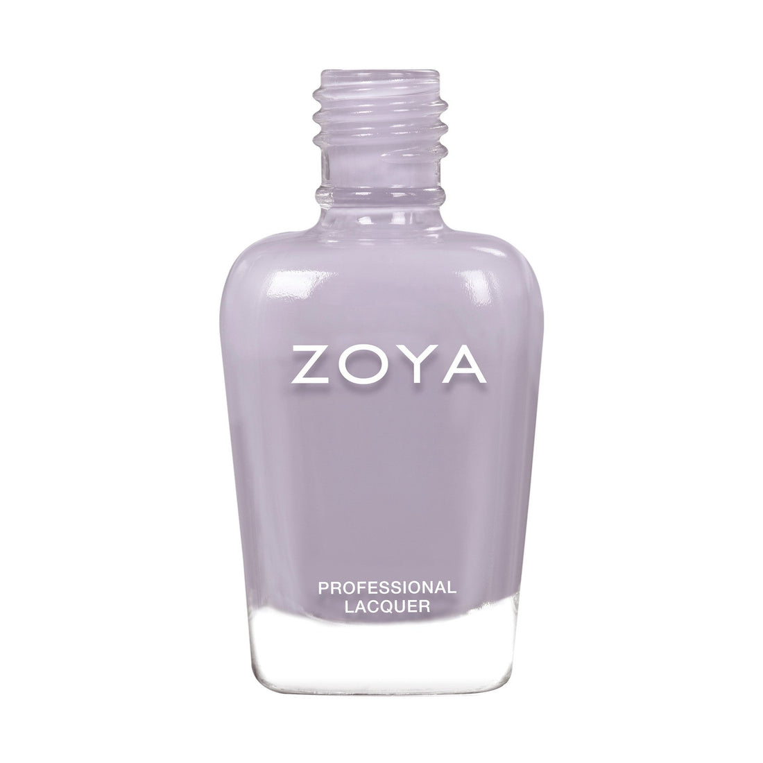 Zoya Kayleigh nail polish bottle with bright coral-orange shade and white cap, displaying the Zoya logo and product label.