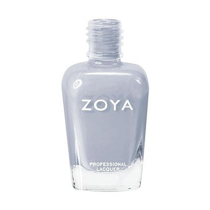 Zoya Kristen nail polish bottle with purple-colored polish and clear cap, showcasing the Zoya nail polishes line.