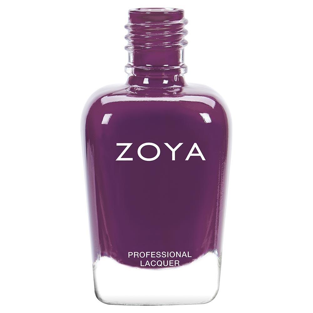 Zoya Landon nail polish bottle with a sleek design, showcasing the Zoya logo and a smooth, pastel-colored cap.