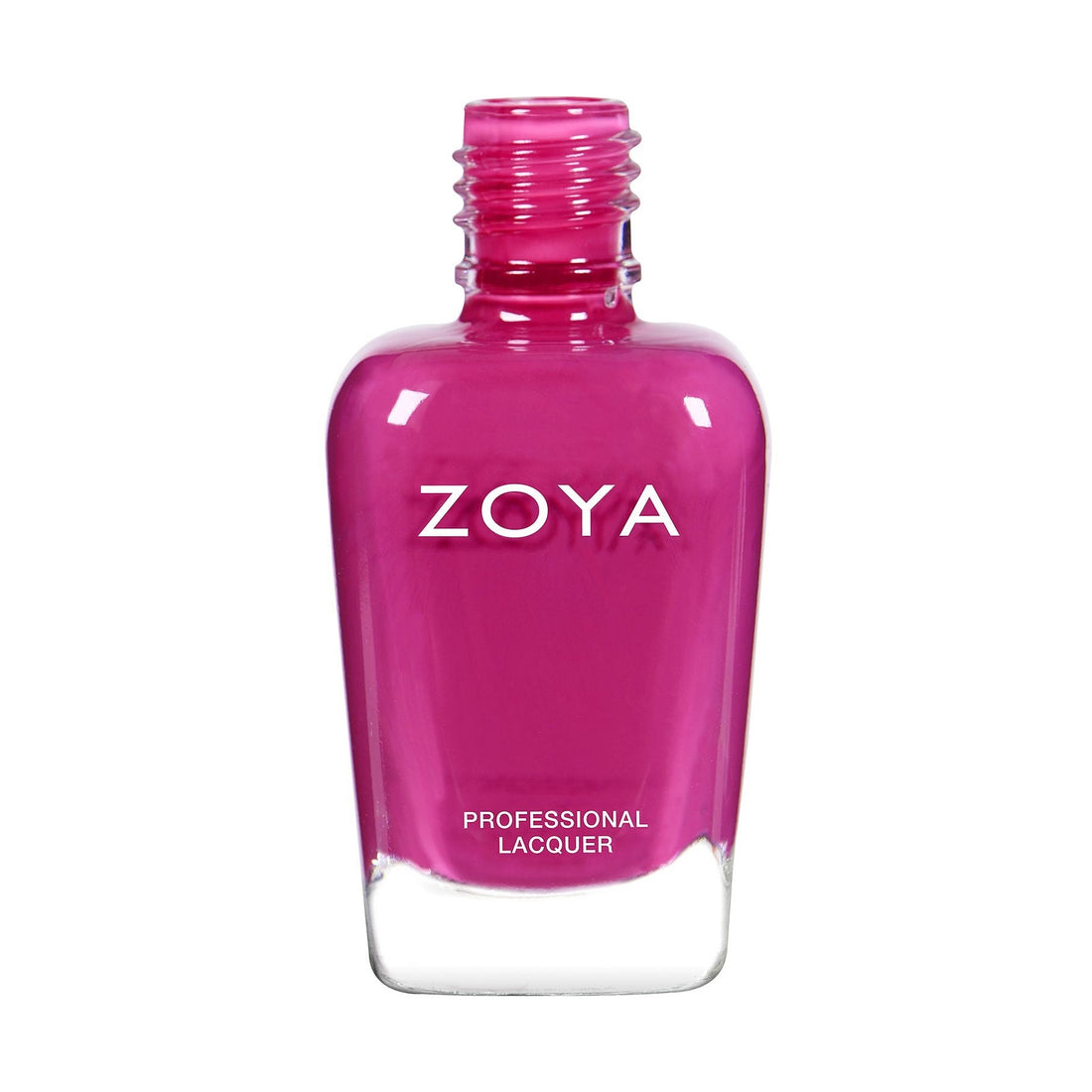 Zoya Layla nail polish bottle from Zoya's nail polish collection, featuring a sleek design and vibrant color.