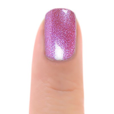 Zoya Leisel nail polish bottle with vibrant pink color, showcasing the Zoya brand and glossy finish.