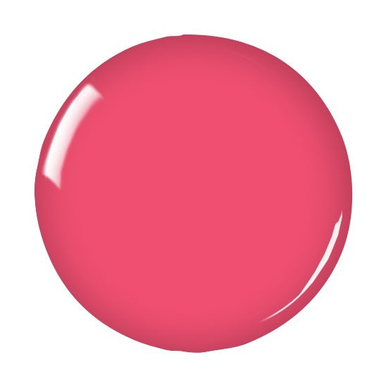 Zoya Lo nail polish bottle with a sleek black cap and clear glass showing vibrant coral-orange nail polish.