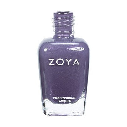 Zoya Lotus nail polish bottle with a sleek design, showcasing the Zoya brand and the vibrant Lotus shade.