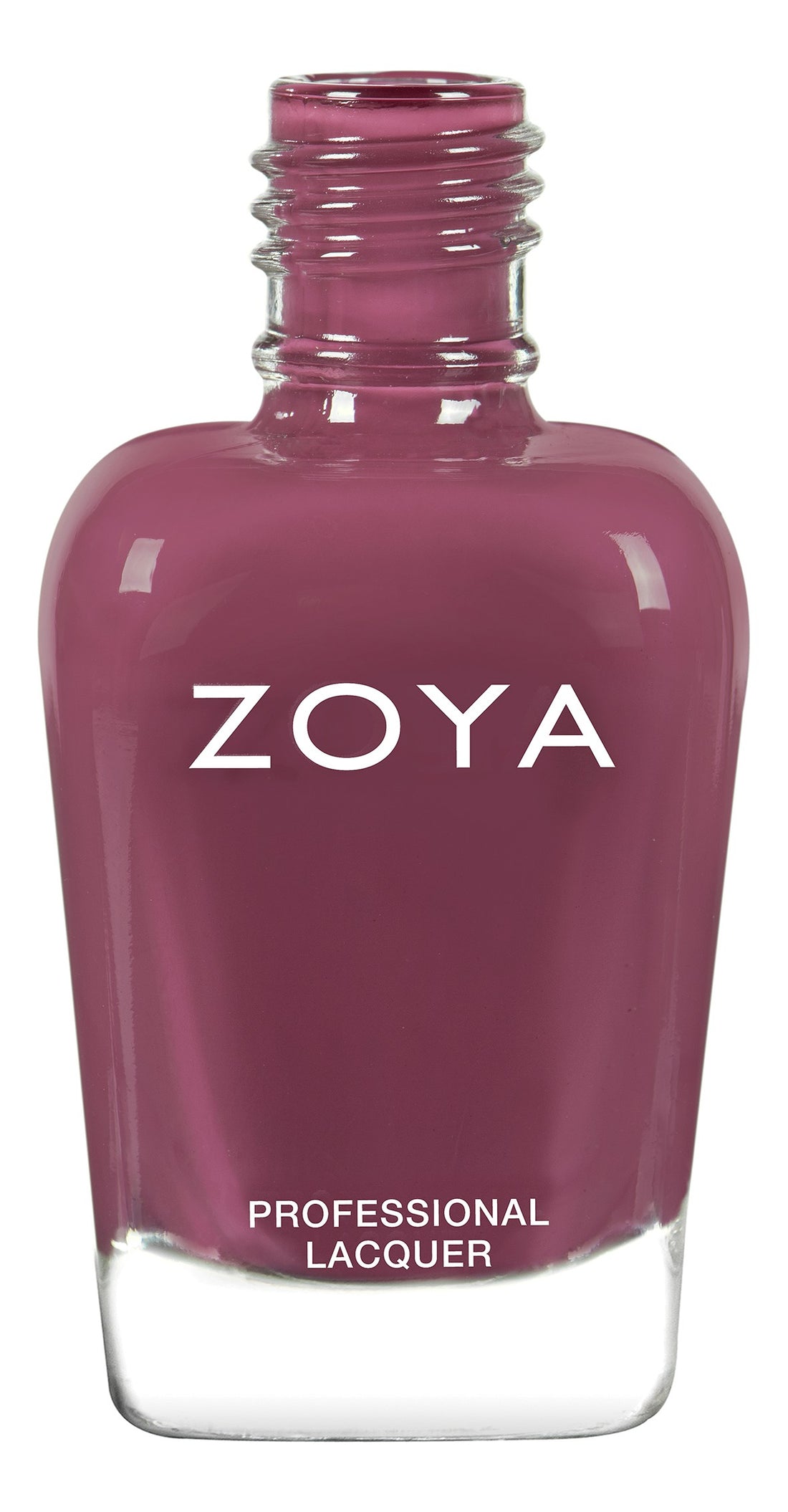 Zoya Mai nail polish bottle with the label visible, showcasing the vibrant, glossy coral shade.