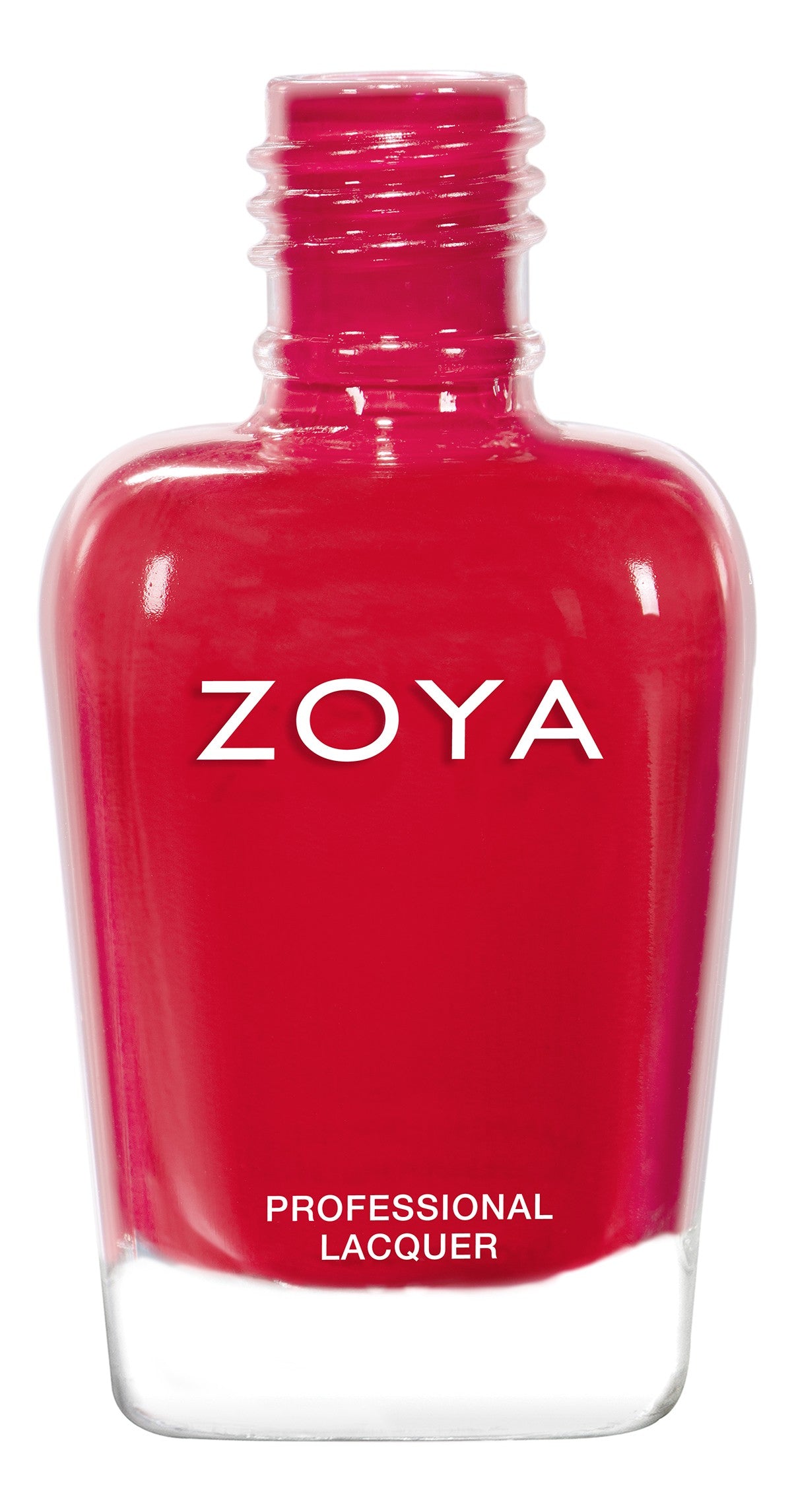 Zoya Margaret nail polish bottle featuring a sleek design, showcasing the vibrant, glossy nail color in a clear view.