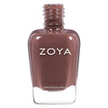 Zoya Mary nail polish bottle with vibrant pink color and sleek Zoya branding, showcasing the nail polish product.