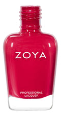 Zoya Maxine nail polish bottle with a vibrant, glossy purple shade on a white background.