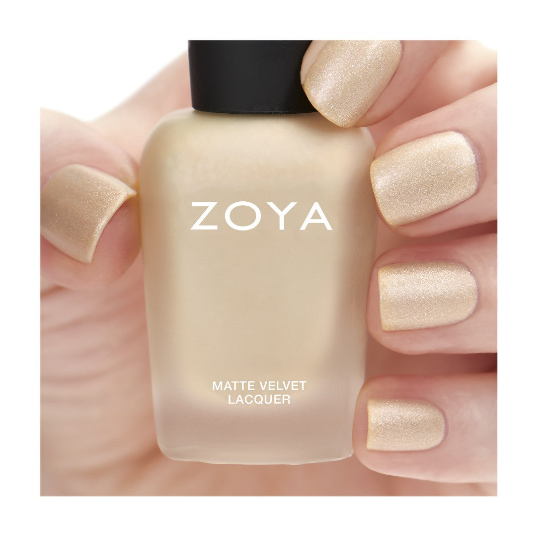 Zoya Sue nail polish bottle with vibrant pink shade and sleek design, showcasing the Zoya nail polish collection.