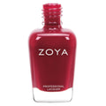 Zoya Yvonne nail polish bottle with black cap and clear label, showcasing a stylish nail polish product from Zoya's collection.