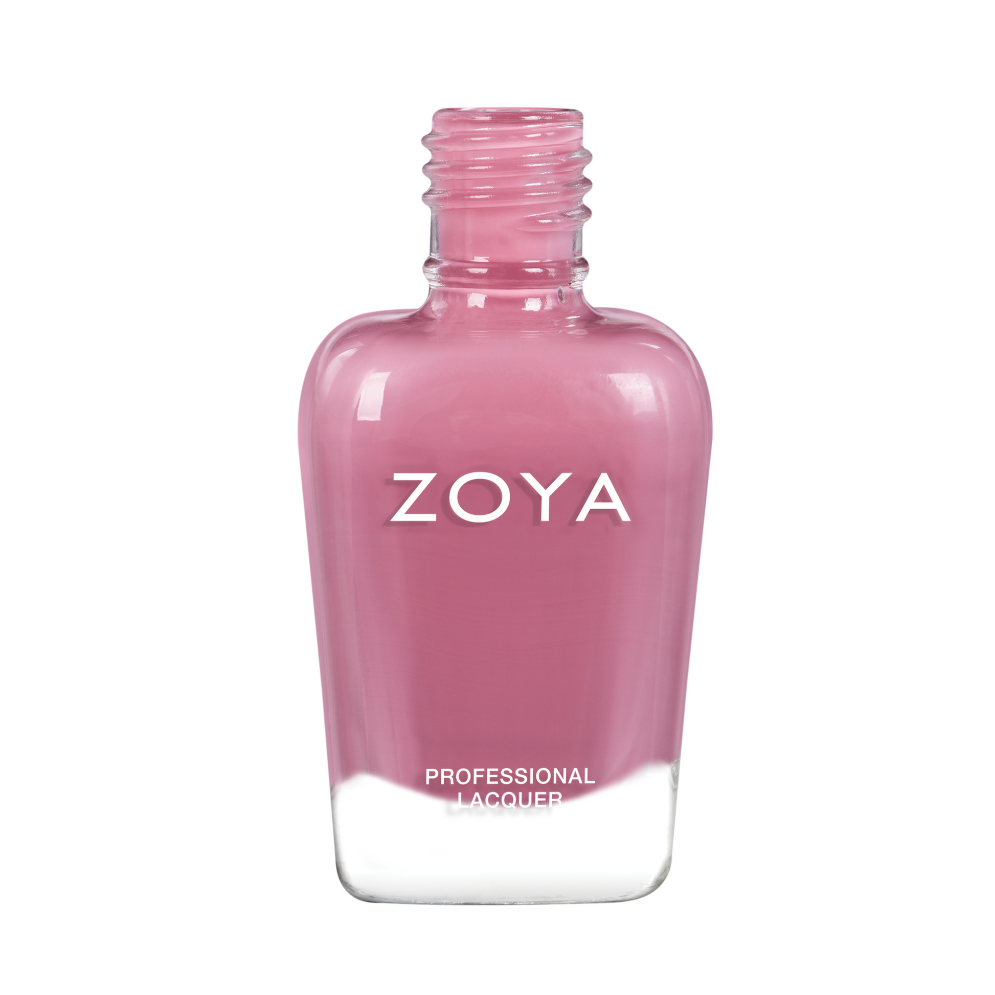 Zoya Palmer nail polish bottle from Zoya's nail polish collection, featuring a sleek design and vibrant color.