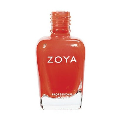 Zoya Paz nail polish bottle with vibrant pink shade from the Zoya nail polish collection.