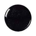 Zoya Raven nail polish bottle with dark, glossy black polish visible in the image.