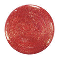 Close-up of Zoya Rica nail polish bottle with vibrant, creamy orange shade, showcasing the colorful product label and cap.