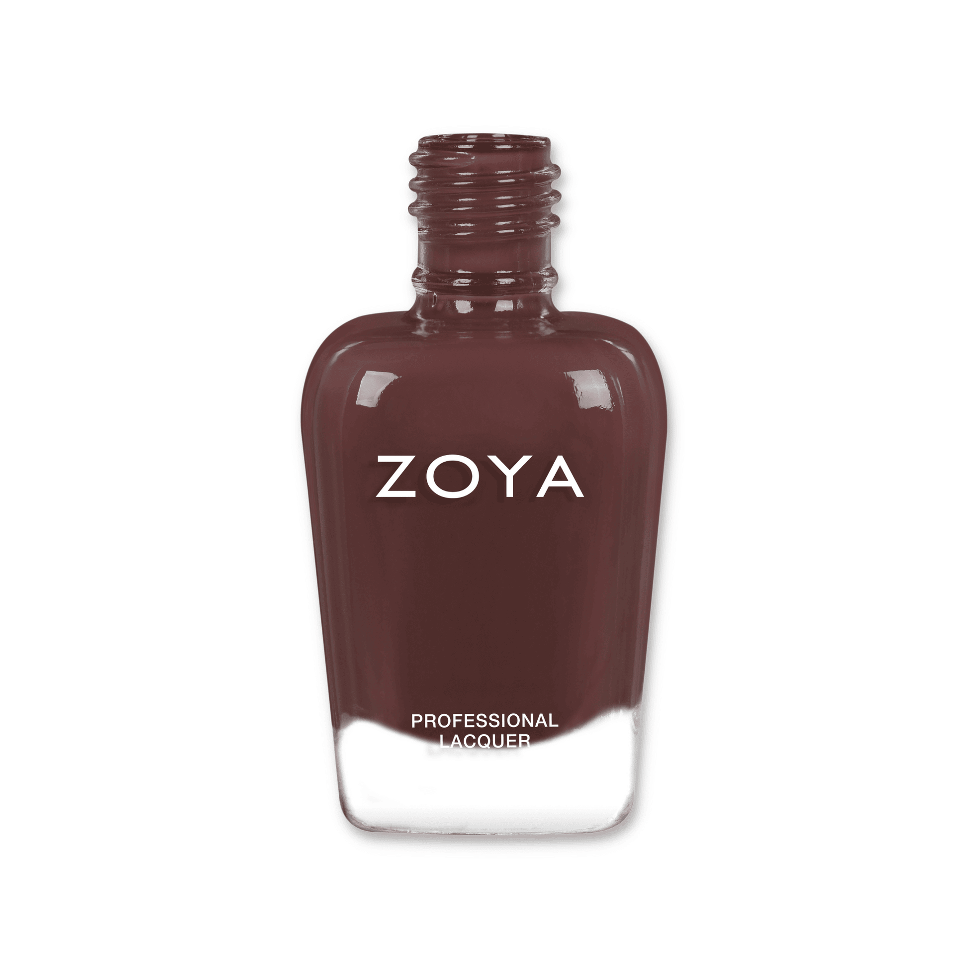 Zoya Ryder nail polish bottle with a sleek design, showcasing the vibrant, glossy shade of the Zoya nail polish line.