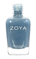 Zoya Skylar nail polish bottle with the polish color visible, featuring a sleek design and clear branding on the label.