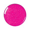 Zoya Starla nail polish bottle with metallic, glittery pink and purple shades, showcasing the colorful, sparkly polish inside.