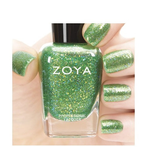 Zoya Stassi nail polish bottle from the Zoya nail polishes collection, featuring a sleek design and vibrant color.